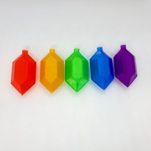 Verlicht uw vakantie met Legend of Zelda Rupee Christmas Light Clip-Ons - Gaming Decor