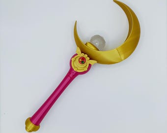 Crescent Moon Rod - anime magical girl inspired