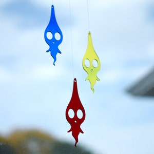 Handmade Acrylic Pikmin Christmas Ornament - Cute Holiday Decor