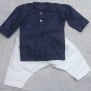 Baby and Kids Kurta Toddler kurta, (Solid ) - Desi Boy kurta, Indian Style, Perfect for Home, Baby Shower, Baby gift, boys kurta set