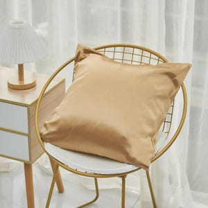Home Decor Pillowcas Silk Cushion Cover Luxury Modern Sofa bed Handmade Throw Pillow House Warming Shower Wedding Gift Custom size available