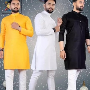 Rayon blend best high quality outfit men&#39;s kurta Indian cotton kurta men beautiful traditional kurta party wear Casual wedding kurta