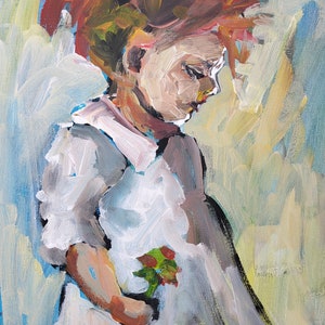 Oil Painting Oil Paintings Modern Art Alexander Diener Art Unique Child Collection Collectible Art Artist Alexander Diener