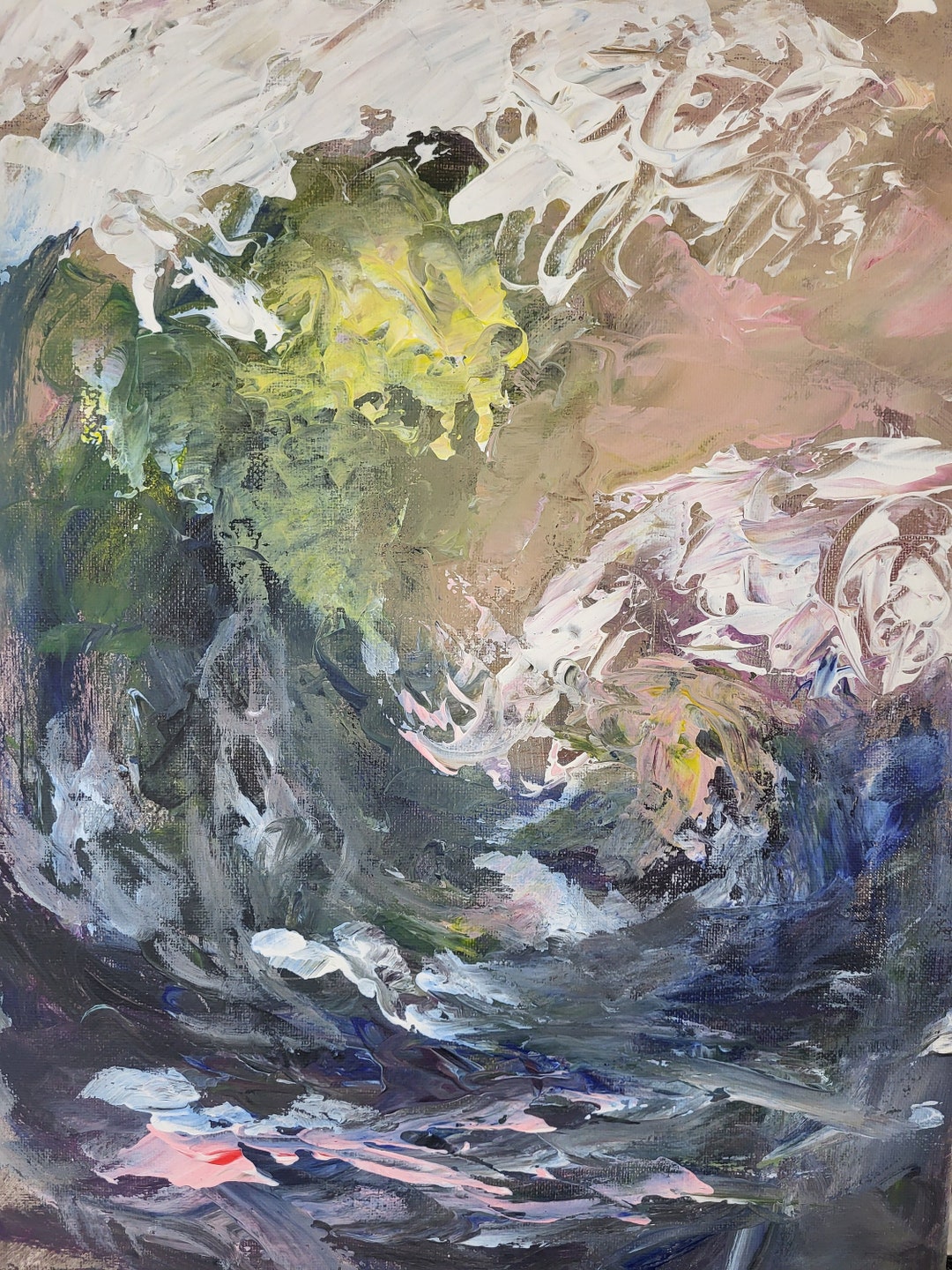 Oil Painting Oil Paintings Sea Wave Modern Art Alexander Diener Art(01)