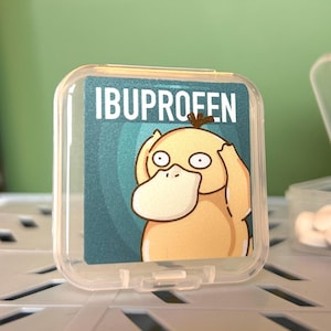 Ibuprofen Travel Case – Organizer, First Aid Kit, and Pill Container