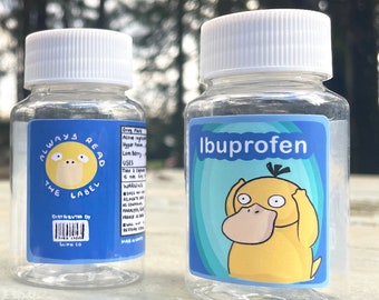 Ibuprofen Pill Bottle - Container - 80ml