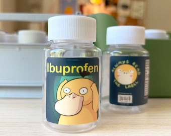 Ibuprofen Pillenflesje - Container - 80ml