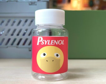 Psylenol Pillen Flasche - Behälter - 80ml