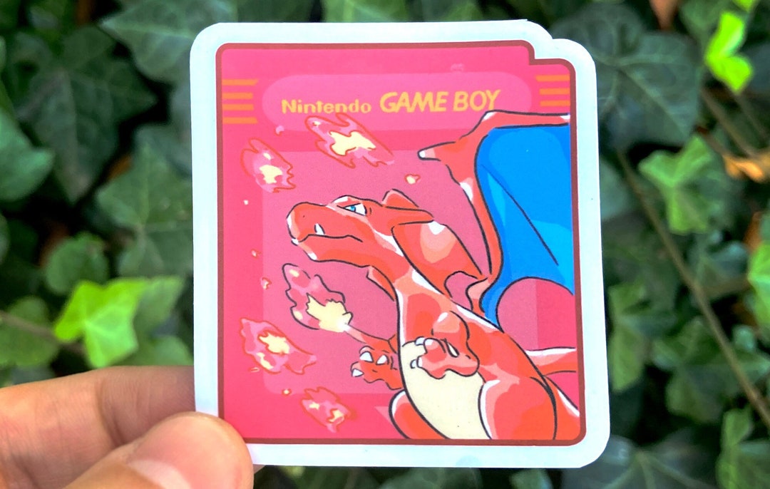 Charizard Sticker Pokemon Red and Blue - Etsy