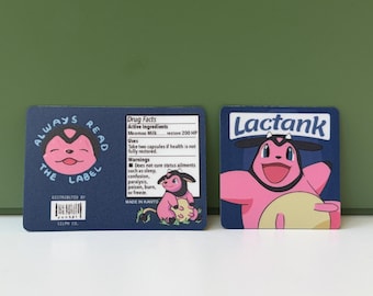 Etiquetas adhesivas Lactank (solo etiquetas adhesivas) – Etiquetas para estuches de viaje y organizadores de pastillas