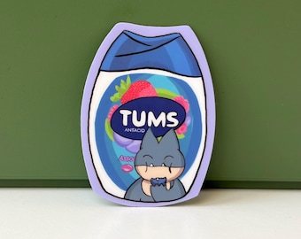 Tums Waterproof Sticker - Vinyl Decal