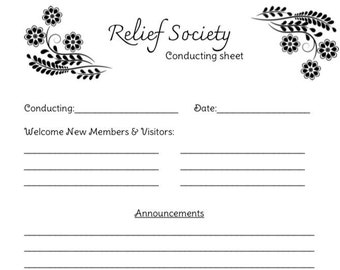 Relief Society - Etsy