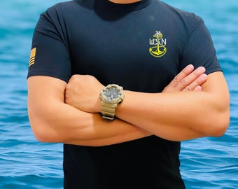 Navy Senior Chief | Senior Chief Shirt | Navy E8 Shirt | Navy Veteran | Retired Navy | Goat Locker | Navy Pride | US Navy Shirt |Navy Anchor
