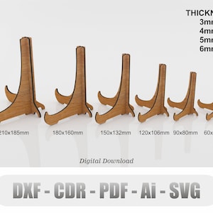 Plate Stands for Display Plate Holder Display Stand Metal Frame