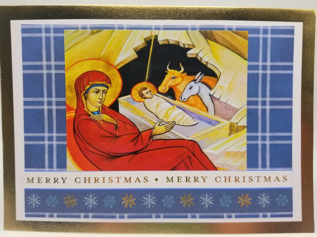 6pack Blank Inside Note Cards/advent/nativity of Etsy