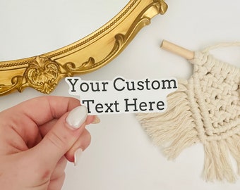 CUSTOM sticker | waterproof | glossy | Personalized | Cute | Creative |