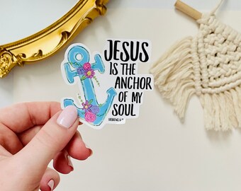 Sticker | Christian | glossy | waterproof | Simple | decal | Hydroflask | Kawaii | cute |