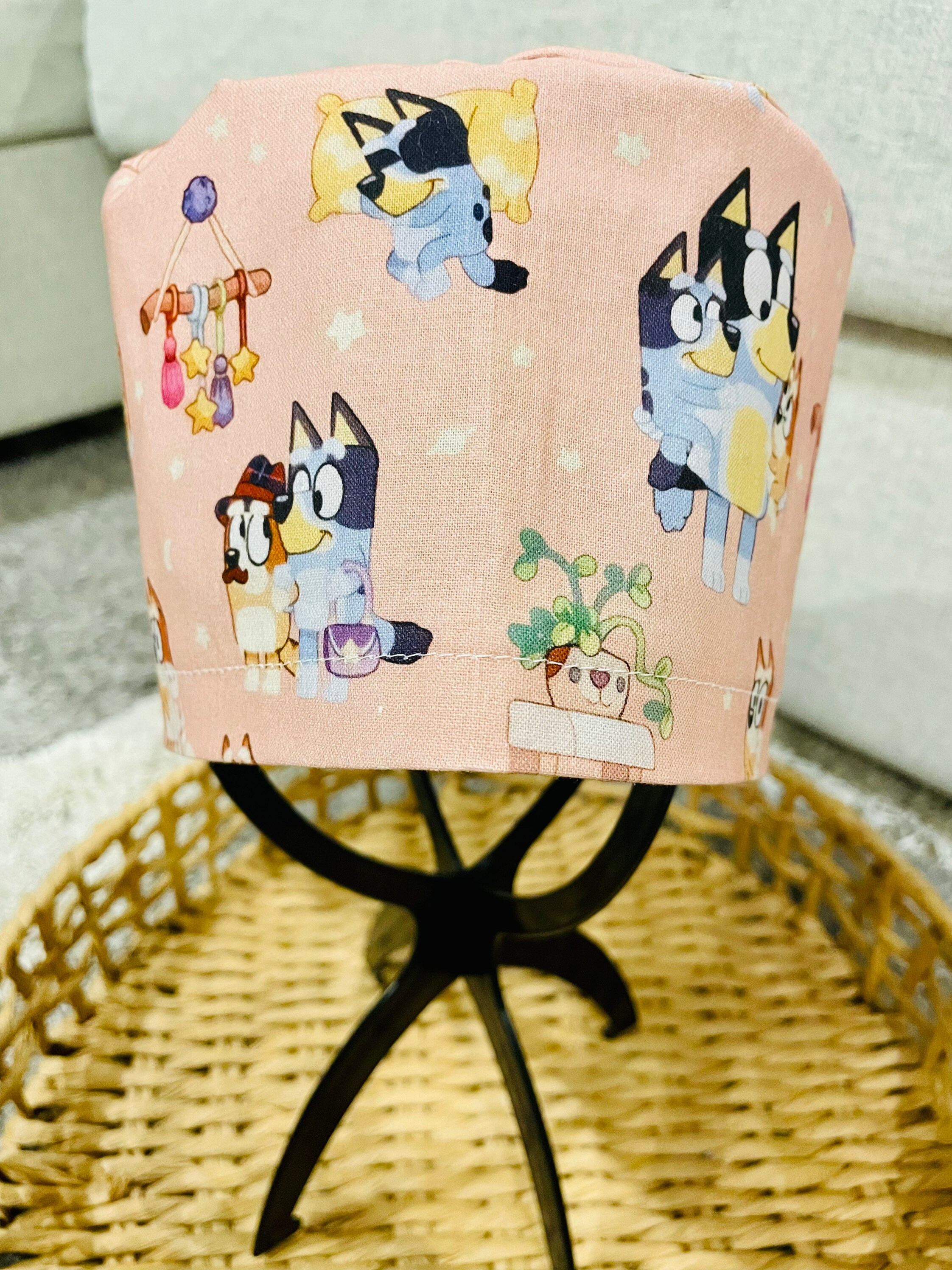 Bluey and Bingo Scrub Cap Bluey Scrub Hat Scrub Cap Etsy Australia