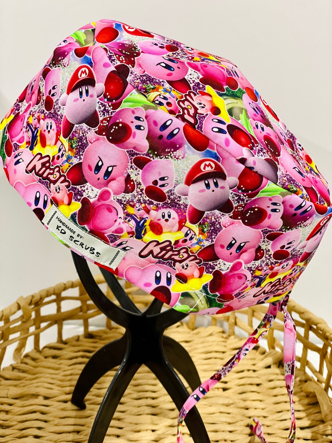 Gaming Scrub Cap, Anime Scrub Cap, Surgical Cap, Medical, Nursing, Vet