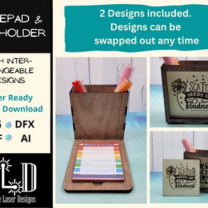 Teacher gift laser ready file | end of year | christmas gift SVG | gift from student | custom sticky note holder | gift for male teacher
