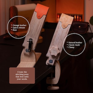 Big Size Leather Stitching Pony / Stitching Clamp – Leathercraft Saddle Stitching Tool image 4