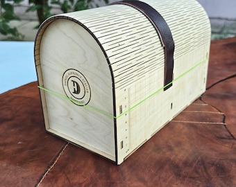 Leather Bag Handle Jig – 120mm wide Plywood Mold for Handle Forming – DIY Leatherworking Tool