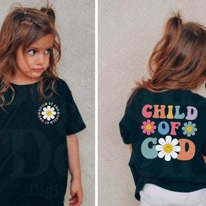 Child of God PNG, Christian Shirt Png, Kids Christian, Faith Png, Christian Gift For Her, Trendy Christian Png, Toddler Tee Png, Bible Verse