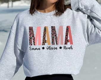 Personalized Mama PNG With Kids Names, Mama Coffee Mug, Shirts Png, Custom Gift For Mom Gifts, Mothers Day Gift For Mom, Digital Download