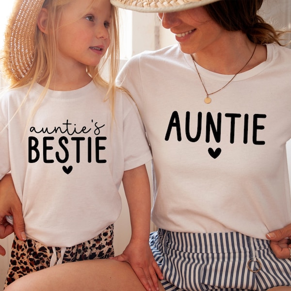 Auntie and Aunties Bestie PNG, Auntie Me Sweatshirts Png, Aunt Png, Aunt Niece Shirts Png, Best Gifts for Aunt, Aunt Nephew