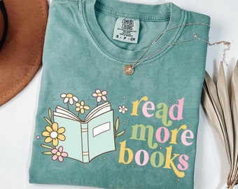 Read More Books PNG, Book Lover Gift (Digital Download)