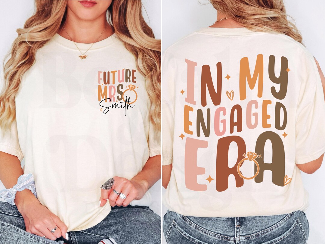 Personalized Future Mrs. PNG: Bride-to-be Design (digital Download) - Etsy