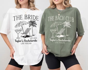 T-shirt EVJF PNG : Design personnalisé du club Bach (téléchargement numérique)