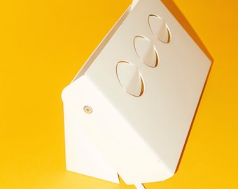 Lyskær Type 3231 Metal Sconce, Bedside Lamp, Danish Design, 1980s