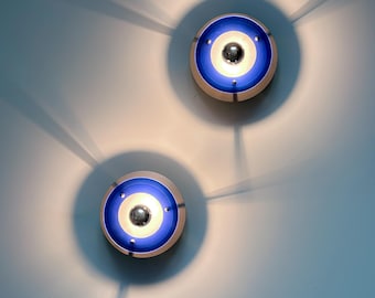 Set di lampade da parete 'STAR', Design Light Denmark, Postmoderno, anni '80