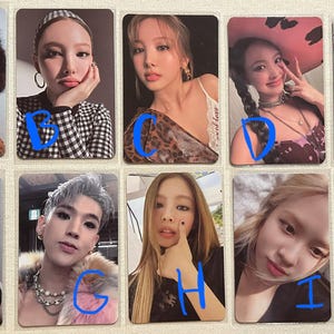Official Kpop Photocards