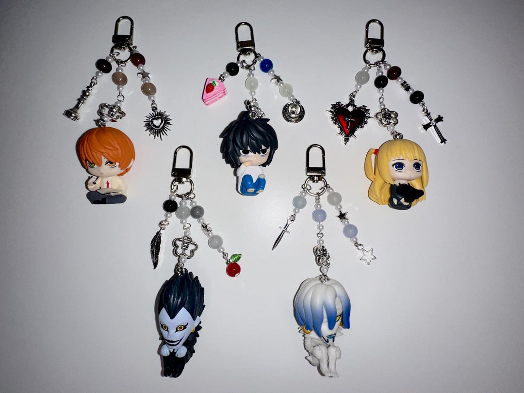 Death Note Inspired Keychains - Etsy