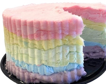 Cotton Candy Cake