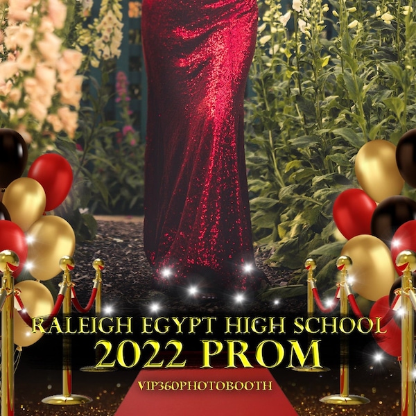 Black Gold and Red Carpet 360 overlay 1072x1920 Instagram Story Photobooth Filter Template | Overlay for Touchpix, Dzentech, etc
