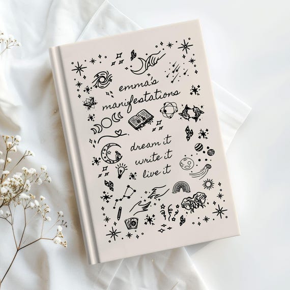 Custom Manifestation Journal, Law of Attraction, Intention Setting, Affirmations, Mindset Notebook, 2026 Journal