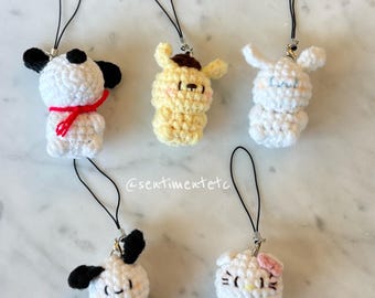 ハローキティ 編み物キーホルダー I LOVE RICH 更新】I ♡ Hello Kitty｜サンリオ