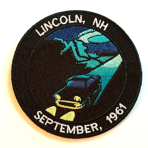 Betty & Barney Hill UFO Abduction Iron-On Patch