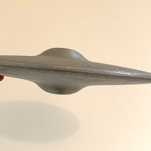 Flying Saucer UFO Large Model (3D printed in PLA and painted)