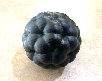 C60 Fullerene Buckyball Molecular Model (3D printed in PLA and painted)