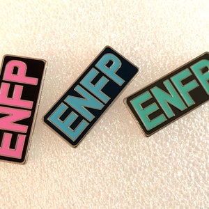 ENFP Personality Lapel Pin (Choose Color)