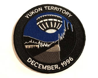 Yukon Territory Massive UFO Sighting Iron-On Patch