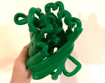Green Fluorescent Protein (GFP) Model (3D printed in PLA and painted)