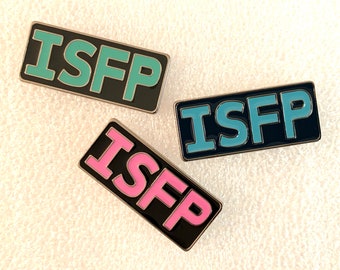 ISFP Personality Lapel Pin (Choose Color)