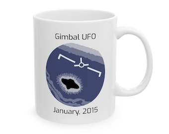 Gimbal UFO Sighting 11 oz Ceramic Mug