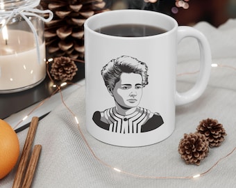 Marie Curie 11 oz Ceramic Science Mug