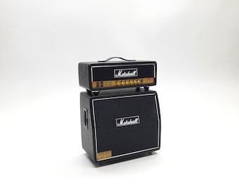 Amplificador en miniatura marshallll 2 head cabinet para accesorios figura de acción 1/12